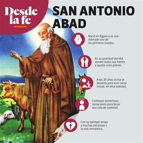 14 CONSEJOS DE SAN ANTONIO ABAD. Santo del 17 de Enero。